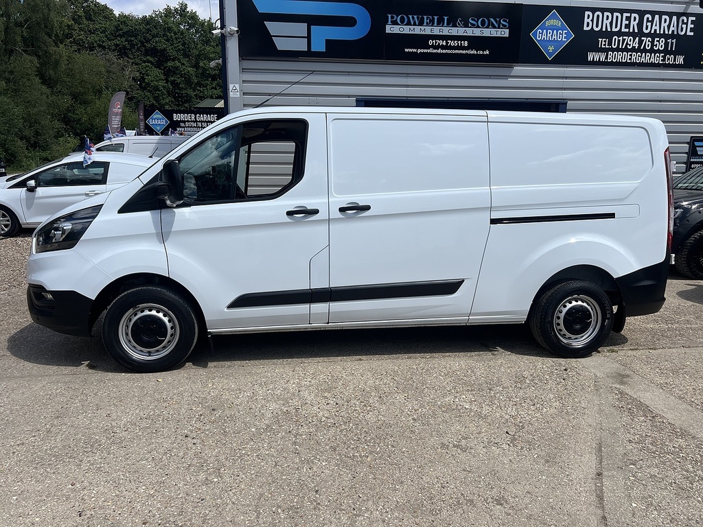 Ford Transit Custom 300 Ecoblue Leader LJ23GSG White #5