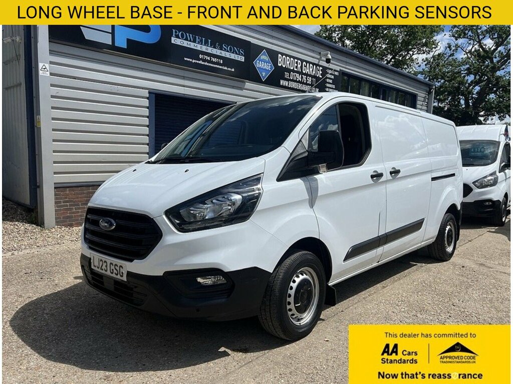 Ford Transit Custom 300 Ecoblue Leader White