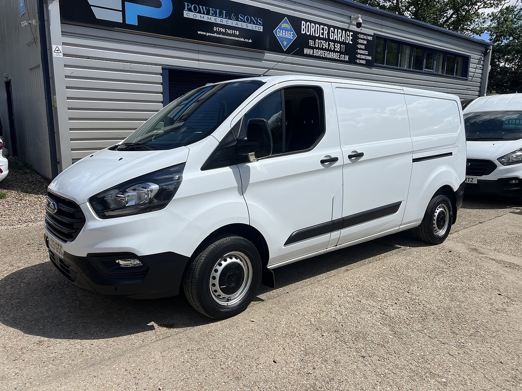 Ford Transit Custom 300 Ecoblue Leader LJ23GSG White #3
