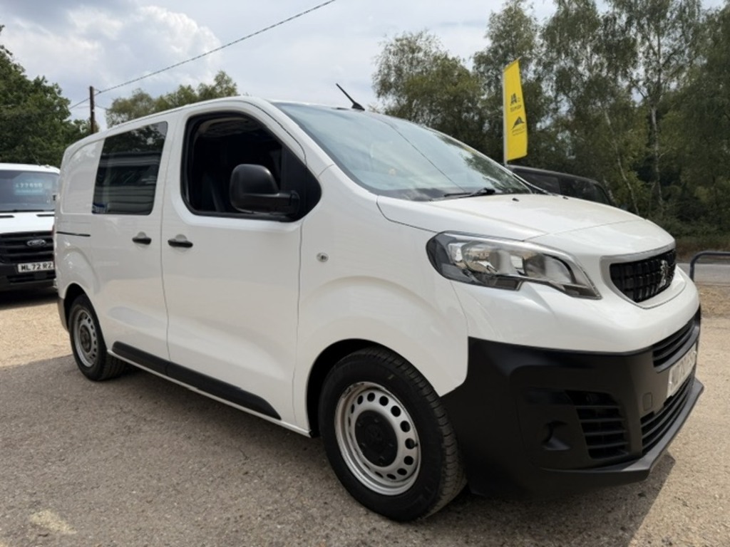 Peugeot Expert Bluehdi 1000 Professional MD70FSV White #2