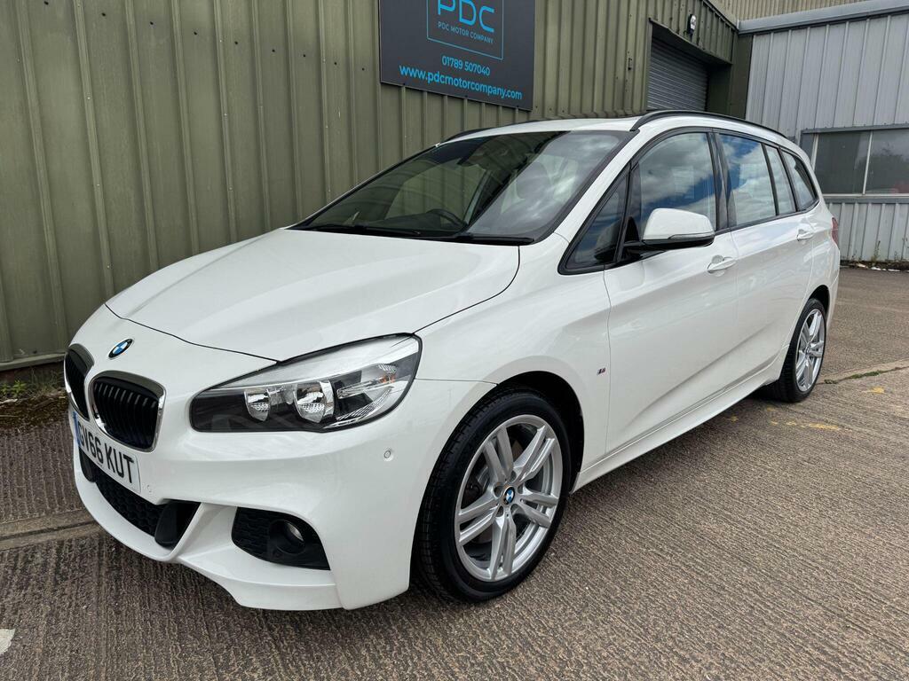 BMW 2 Series Gran Tourer 2.0 220D M Sport Euro 6 S S White #5