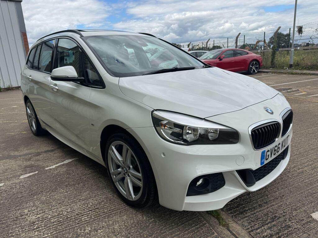 BMW 2 Series Gran Tourer 2.0 220D M Sport Euro 6 S S White #6
