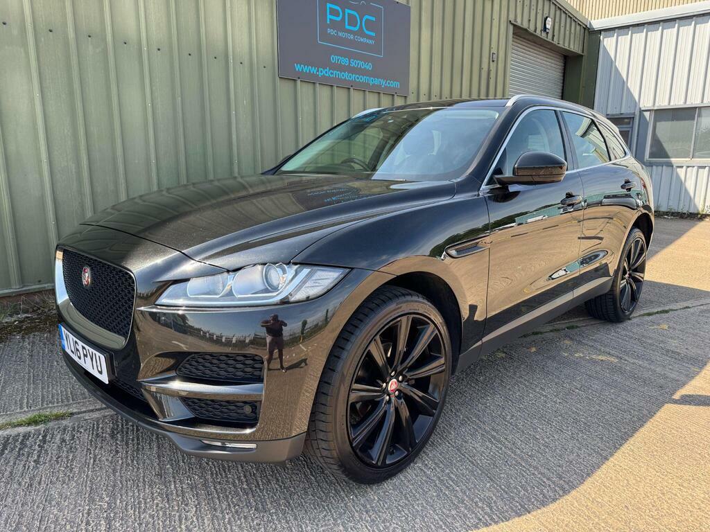 Jaguar F-Pace 2.0 D180 Prestige Awd Euro 6 S S YL16PYU Black #5