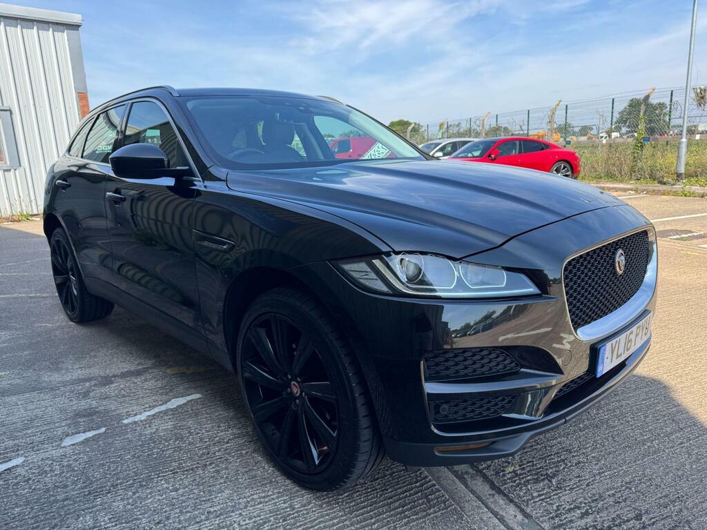 Jaguar F-Pace 2.0 D180 Prestige Awd Euro 6 S S YL16PYU Black #6