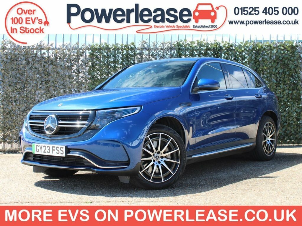 Mercedes-Benz EQC Suv Blue