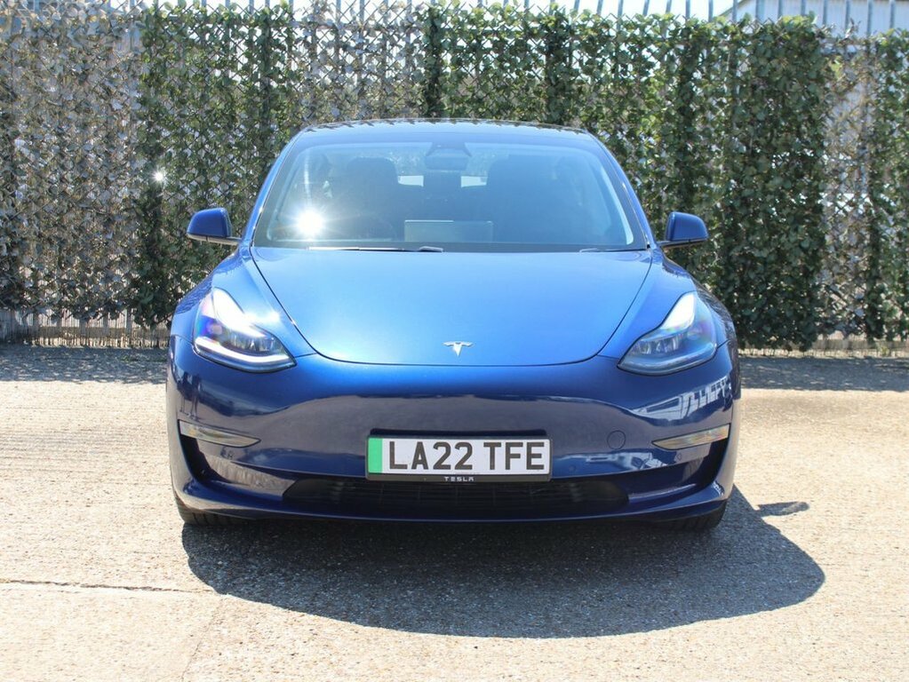 Tesla Model 3 Saloon LA22TFE Blue #6