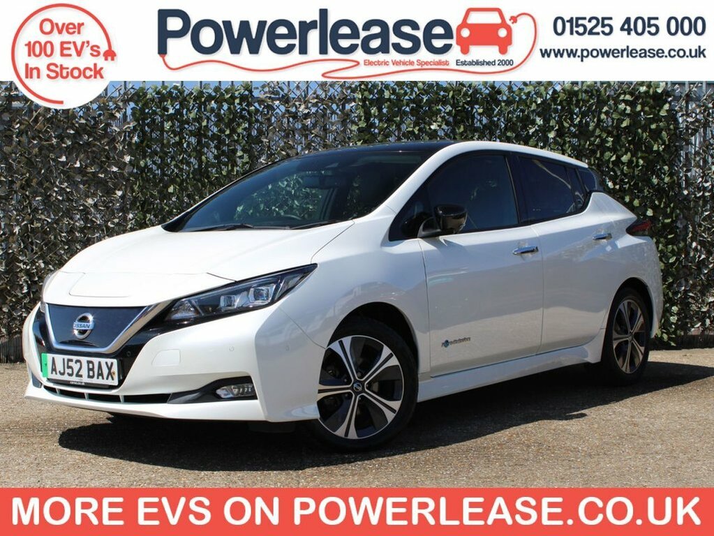 Nissan Leaf Hatchback AJ52BAX White