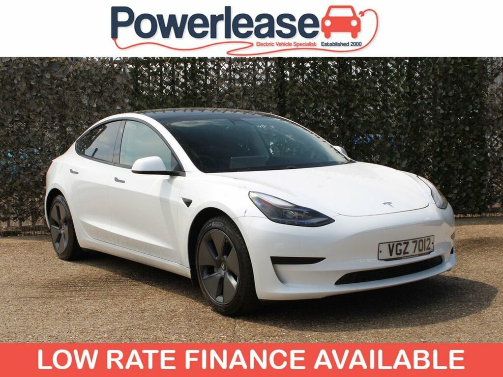 Tesla Model 3 Saloon VGZ7012 White #2