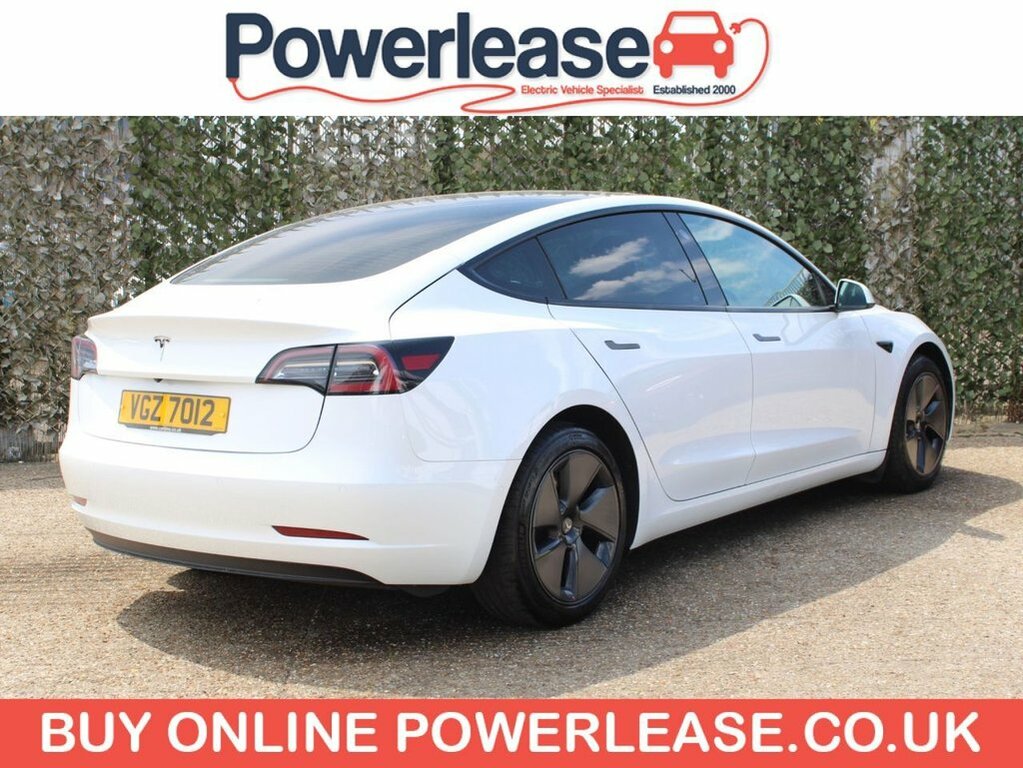 Tesla Model 3 Saloon VGZ7012 White #4