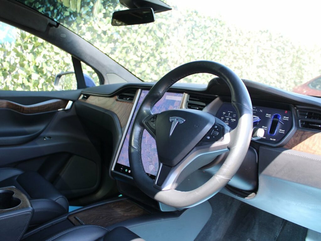 Tesla Model X Model X 100D Red #22