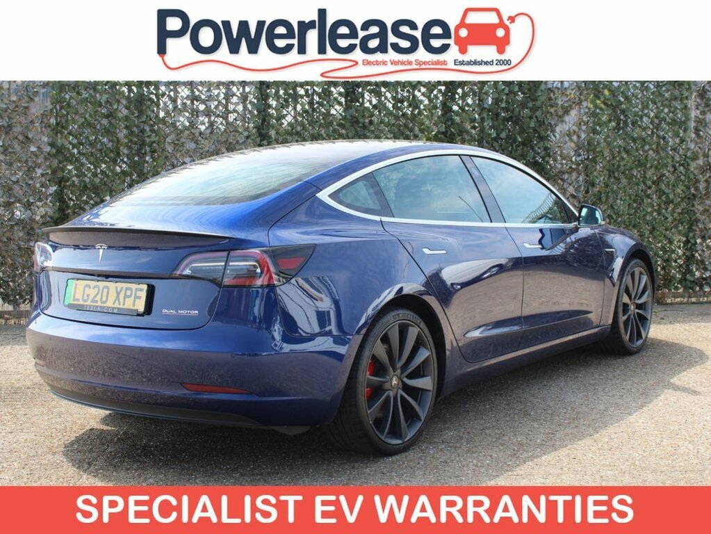 Tesla Model 3 Saloon LG20XPF Blue #2