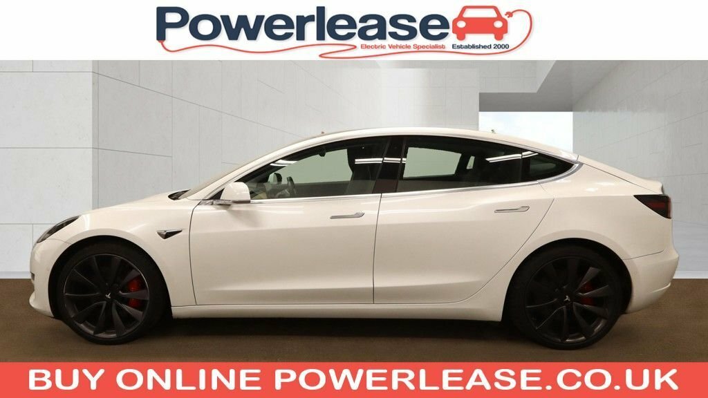 Tesla Model 3 Performance BT69YXK White #3