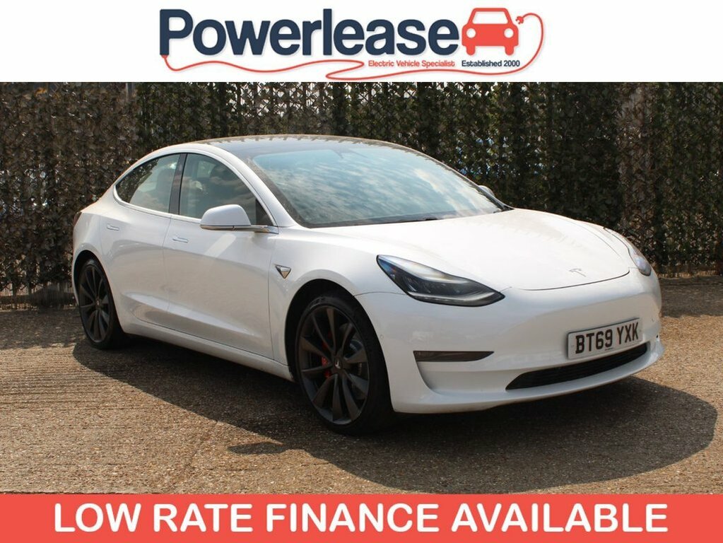 Tesla Model 3 Performance White