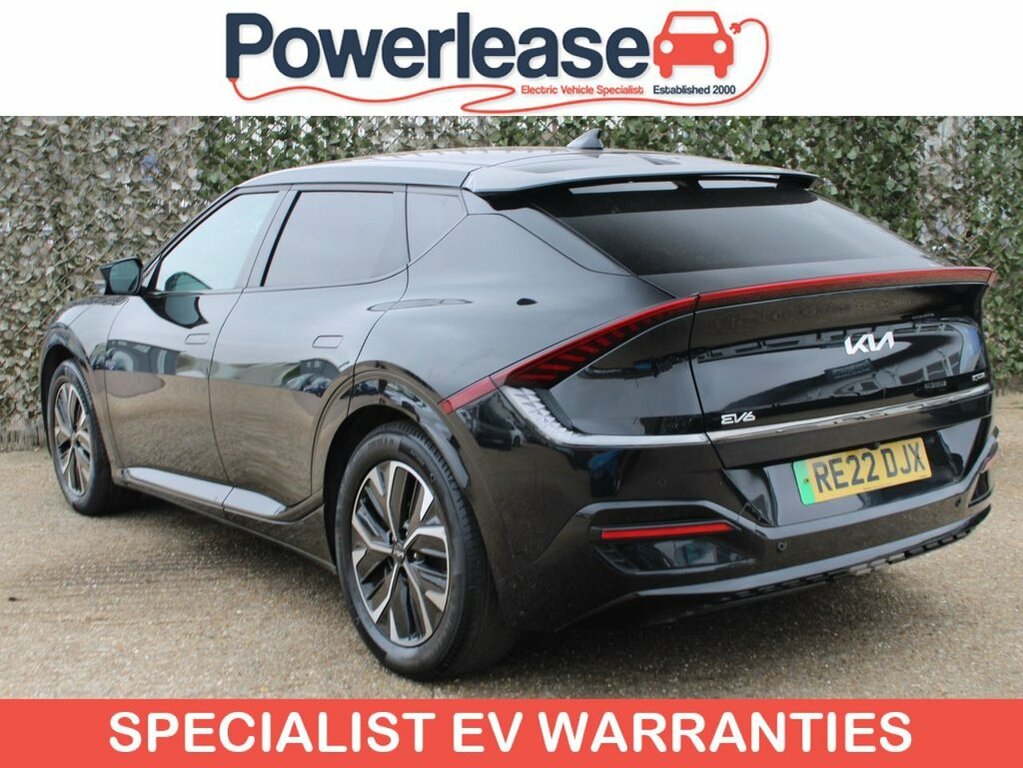 Kia EV6 Hatchback RE22DJX Black #3