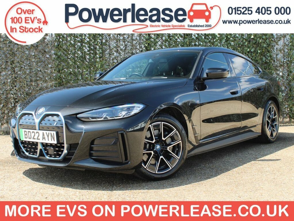 BMW i4 Hatchback Black