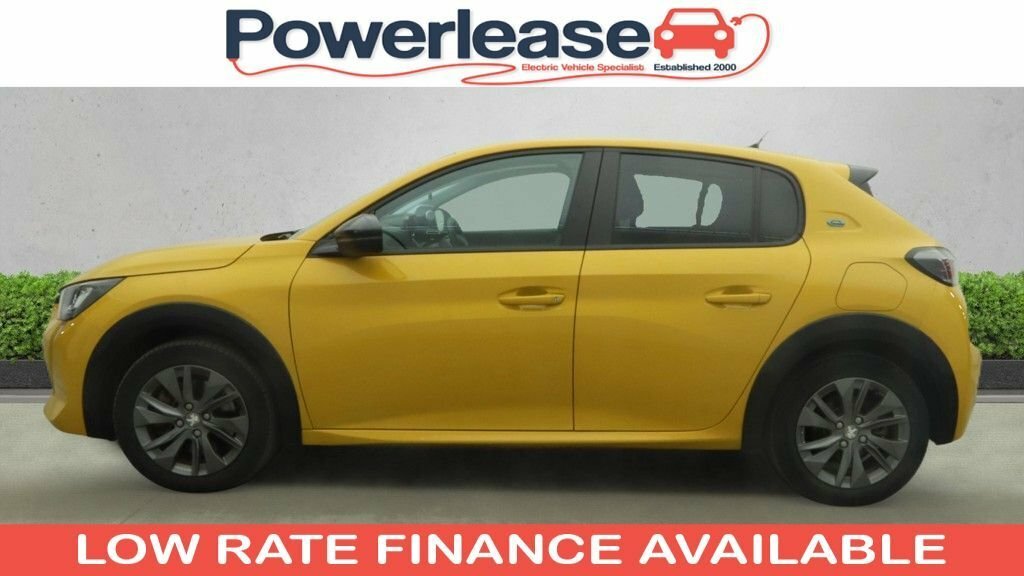 Peugeot e-208 Hatchback Yellow