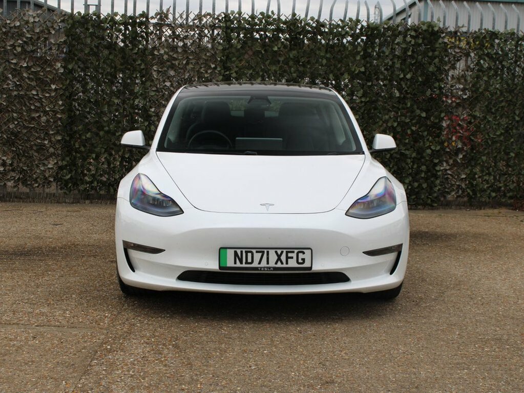 Tesla Model 3 Saloon ND71XFG White #6