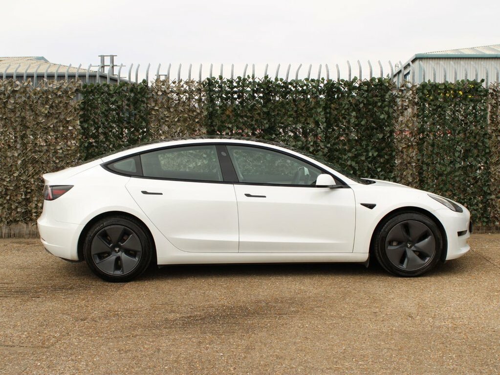Tesla Model 3 Saloon ND71XFG White #5