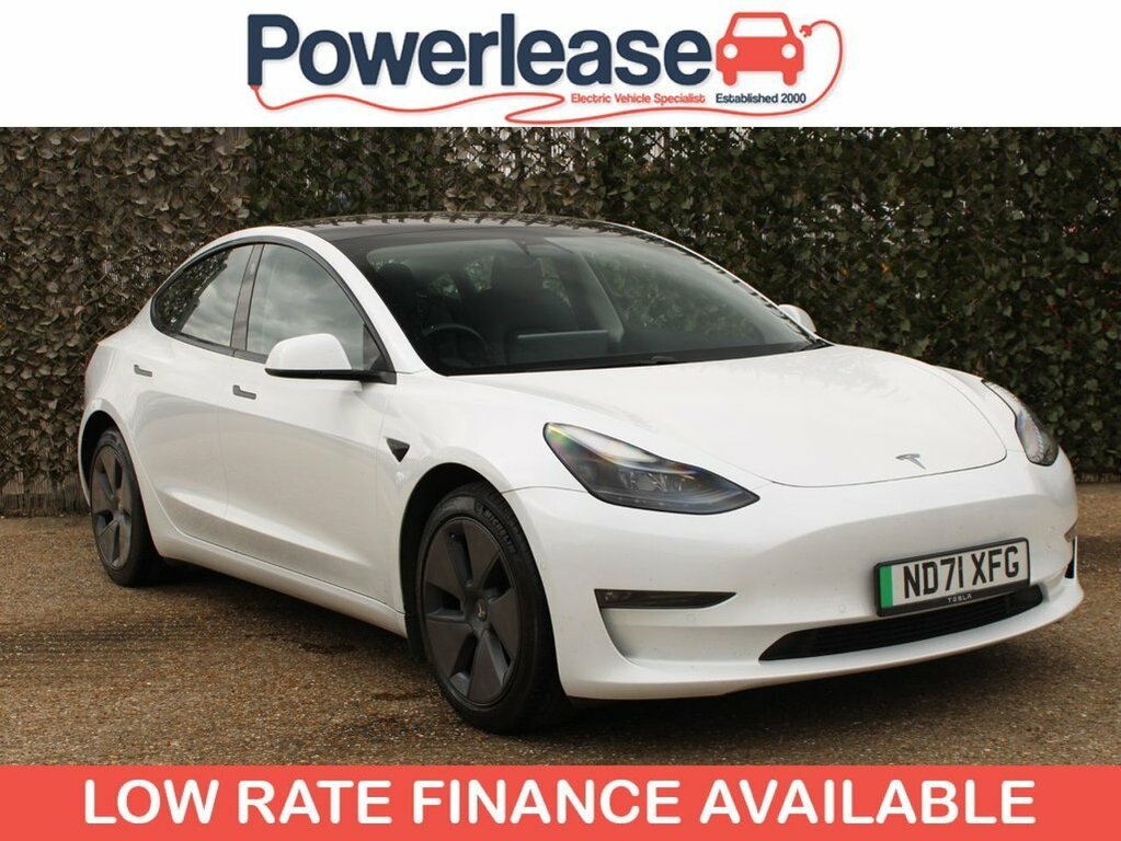 Tesla Model 3 Saloon ND71XFG White #2