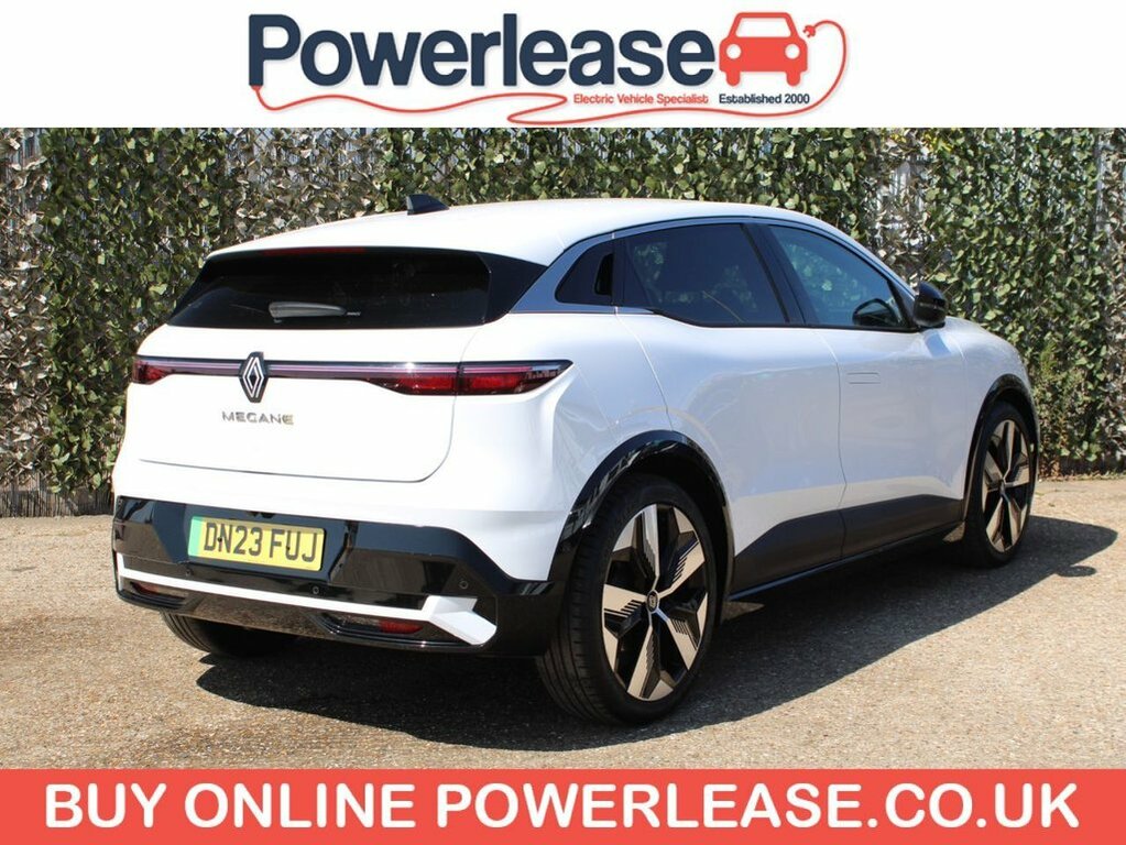 Renault Megane E-Tech Hatchback White #3