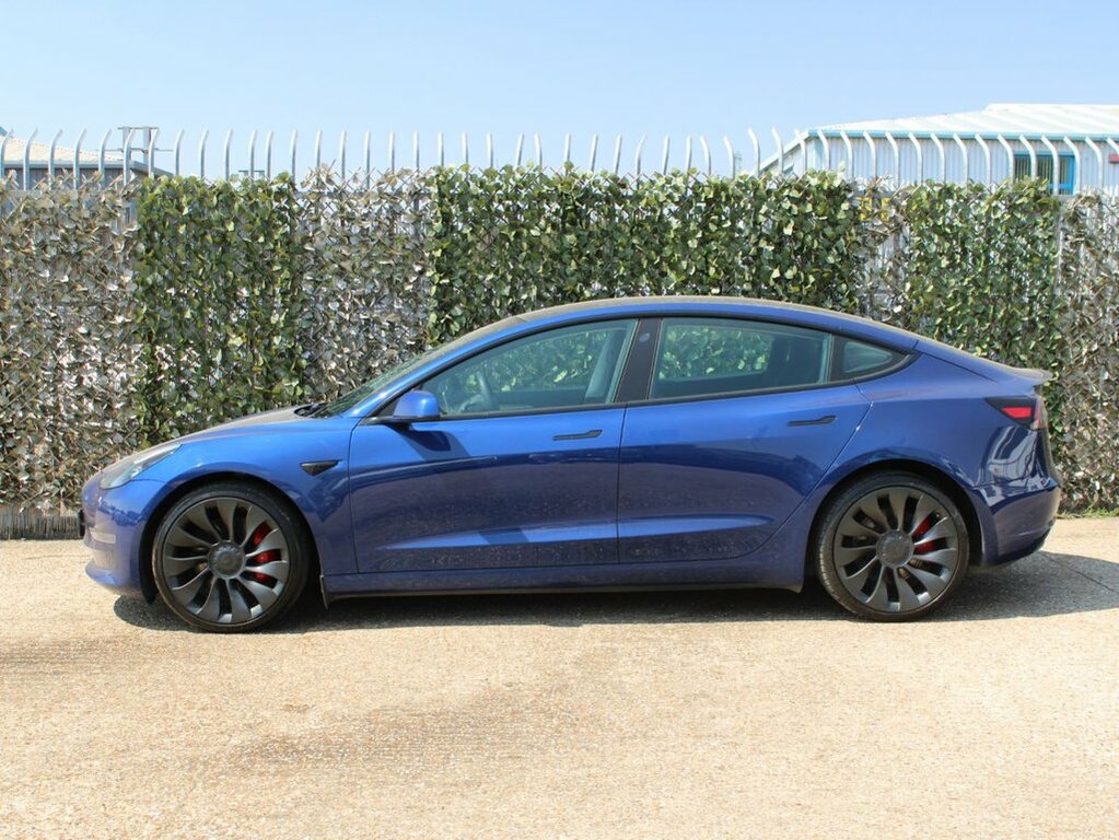Tesla Model 3 Saloon WM21GKX Blue #6