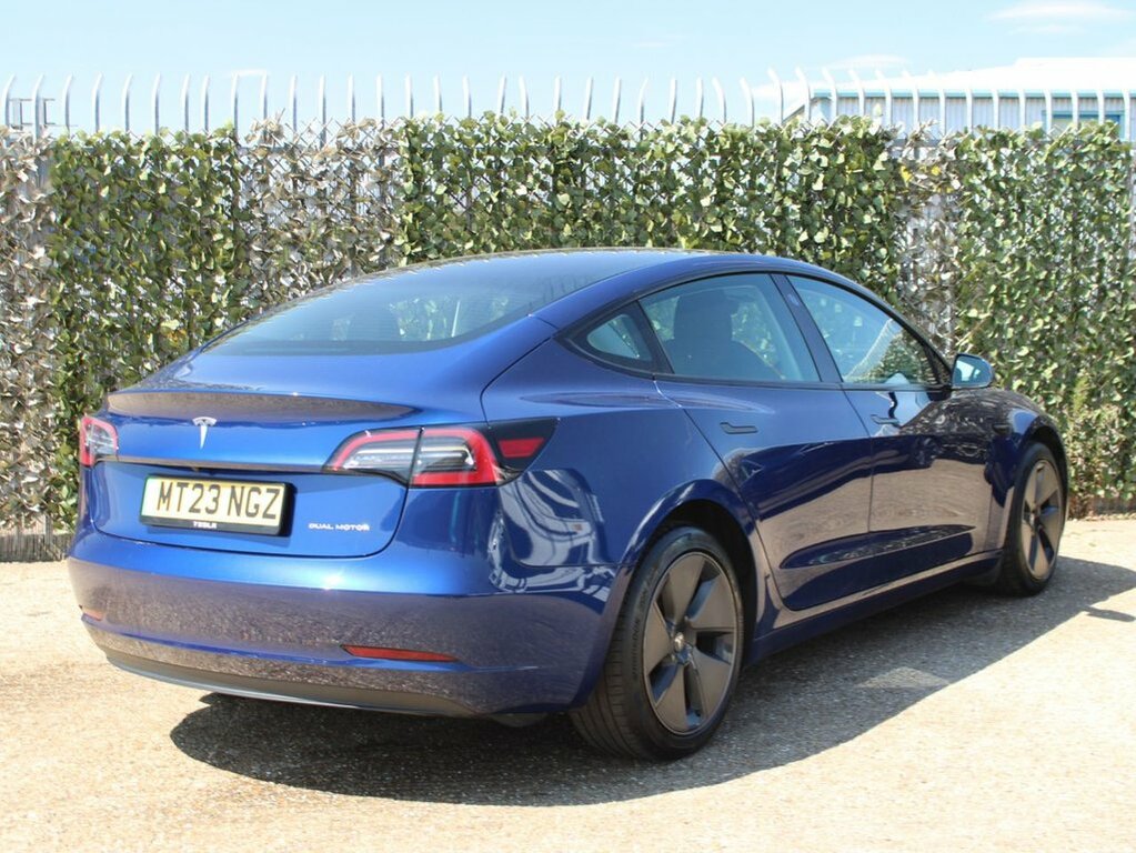 Tesla Model 3 Saloon MT23NGZ Blue #5