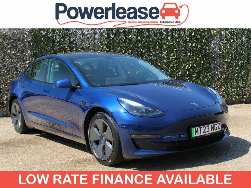 Tesla Model 3 Saloon MT23NGZ Blue #2
