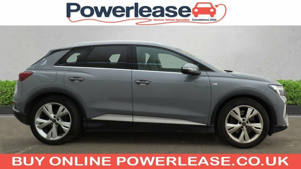 Audi Q4 E Tron Suv Grey #4