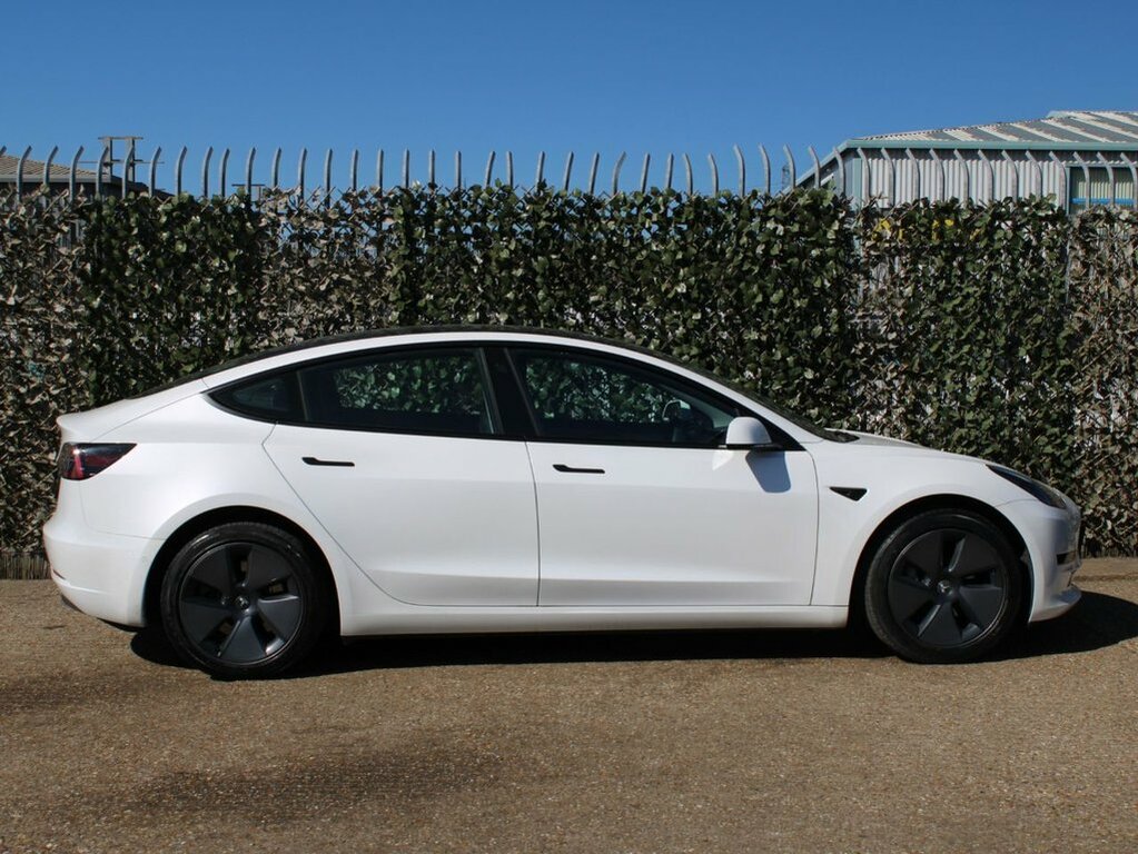 Tesla Model 3 Saloon NJ73VXE White #5