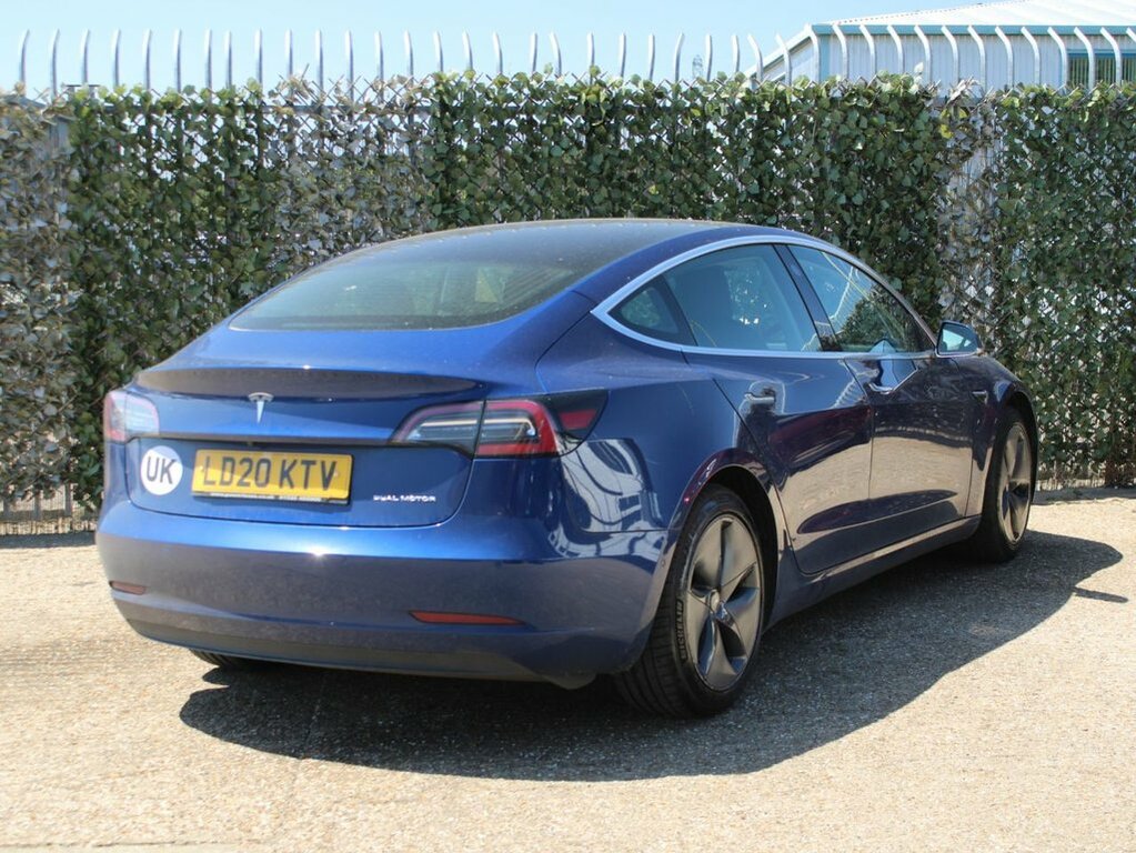 Tesla Model 3 Saloon Blue #6
