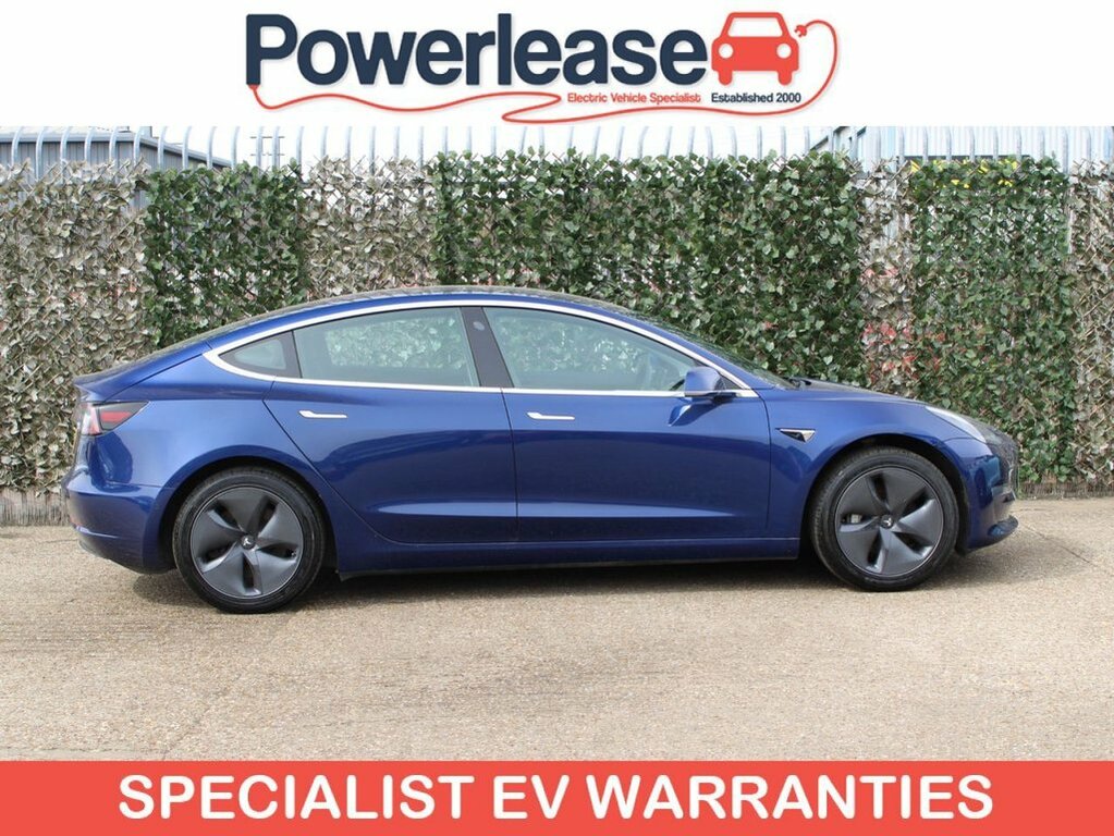 Tesla Model 3 Saloon Blue #3