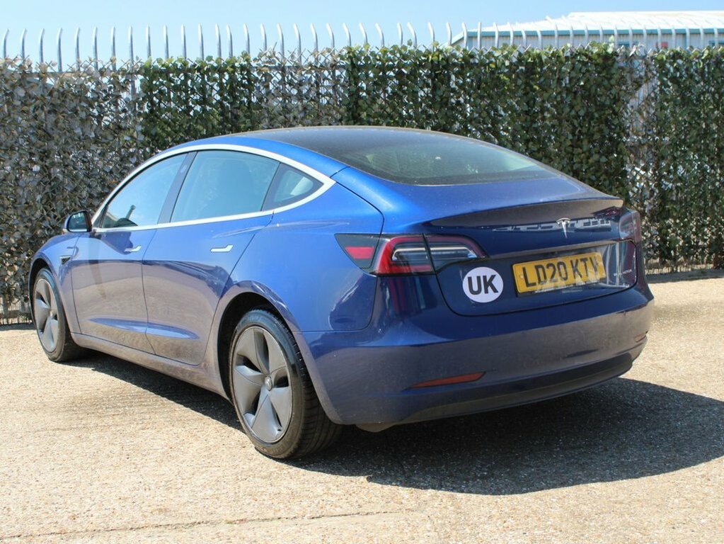 Tesla Model 3 Saloon Blue #5