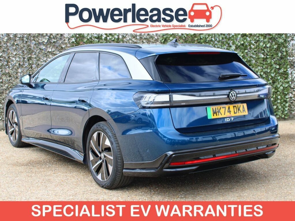 Volkswagen ID.7 Estate MK74DKA Blue #4