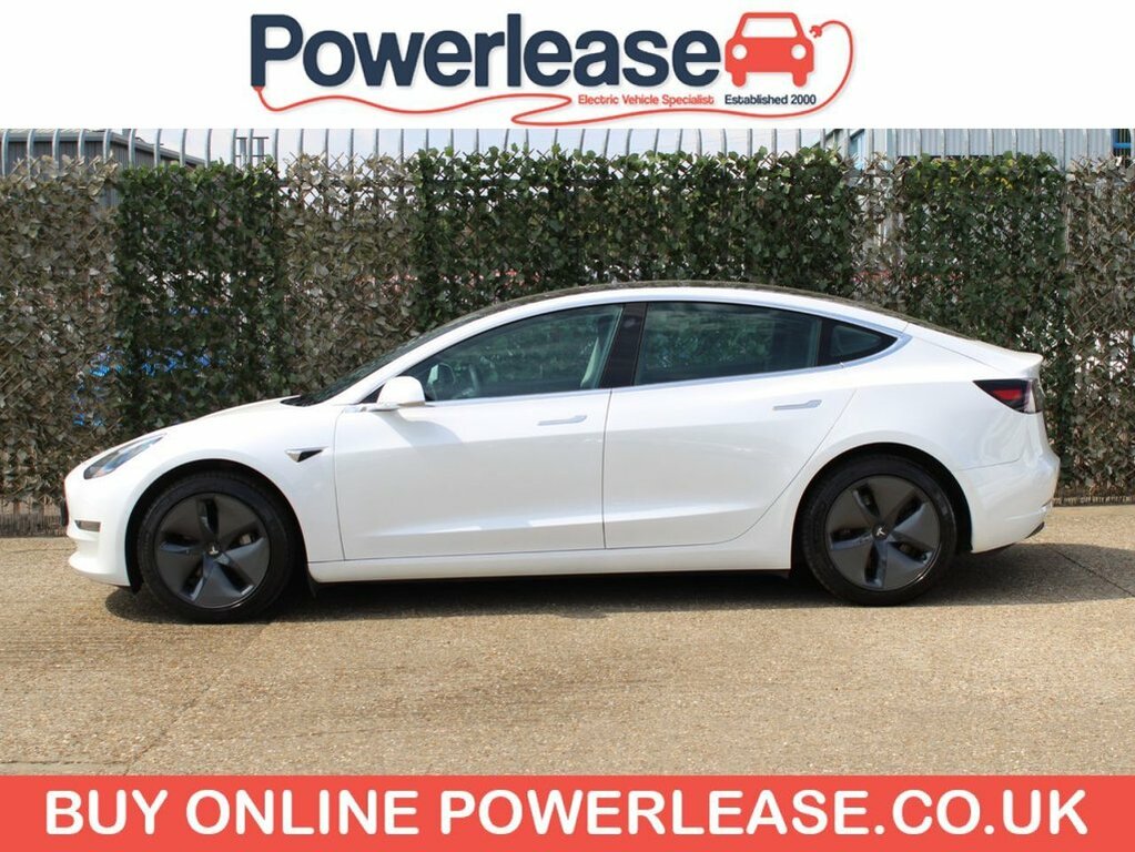 Tesla Model 3 Saloon TRZ4599 White #2