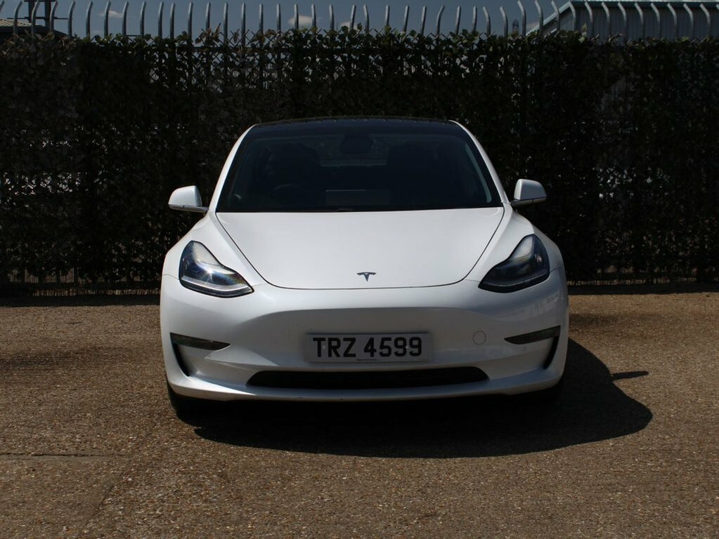 Tesla Model 3 Saloon TRZ4599 White #4