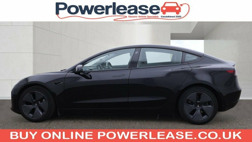 Tesla Model 3 Saloon AF71EEW Black #2