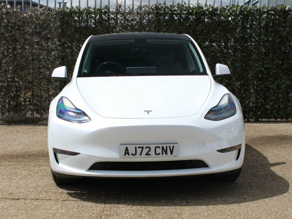 Tesla Model Y Suv AJ72CNV White #5