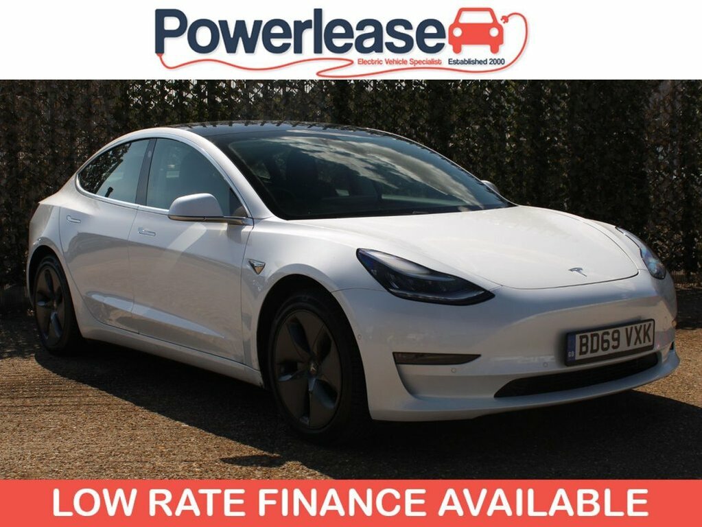 Tesla Model 3 Model 3 Long Range Awd White #2