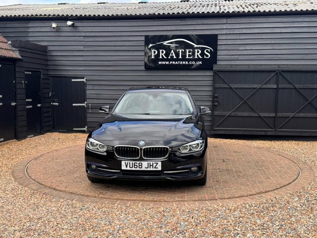 BMW 3 Series 316D Sport Saloon Black #3