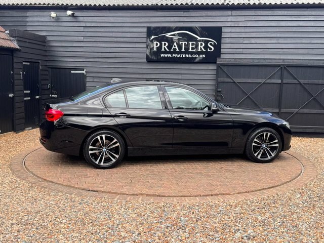 BMW 3 Series 316D Sport Saloon Black #4