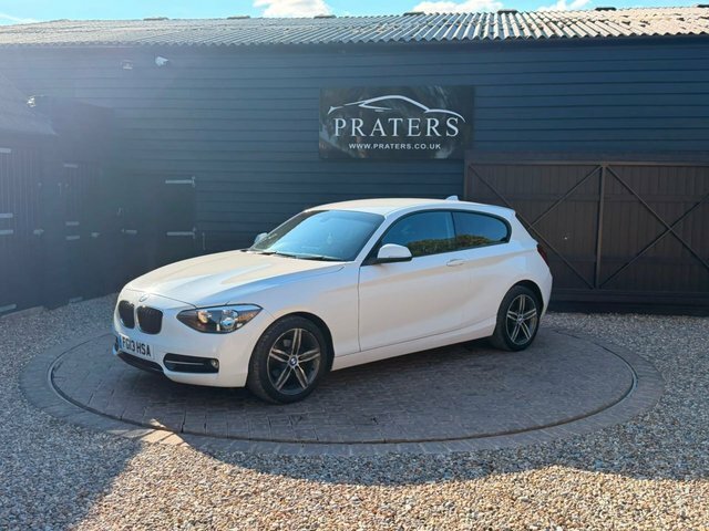 BMW 1 Series 116I Sport Hatchback White #2