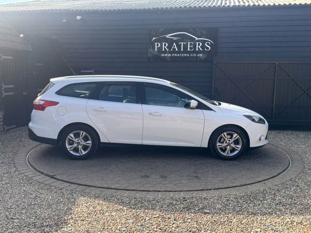 Ford Focus Tdci Zetec Estate White #3