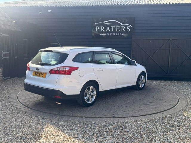 Ford Focus Tdci Zetec Estate White #4