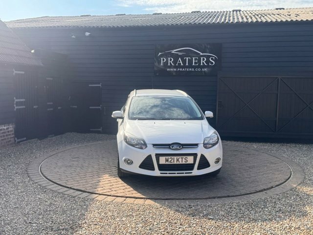 Ford Focus Tdci Zetec Estate White #2
