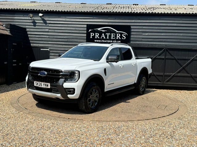 Ford Ranger Td Ecoblue Wildtrak Pickup White #2