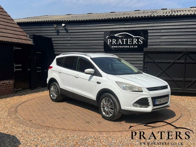 Ford Kuga Tdci Titanium Suv White