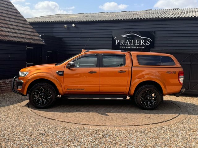 Ford Ranger Tdci Wildtrak Pickup Double Orange