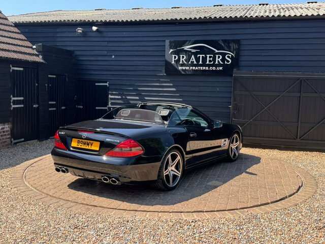Mercedes-Benz SL Class Sl500 Convertible Black #3
