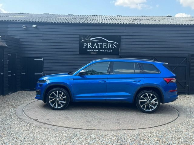Skoda Kodiaq Tsi Act Sportline Suv Blue #6