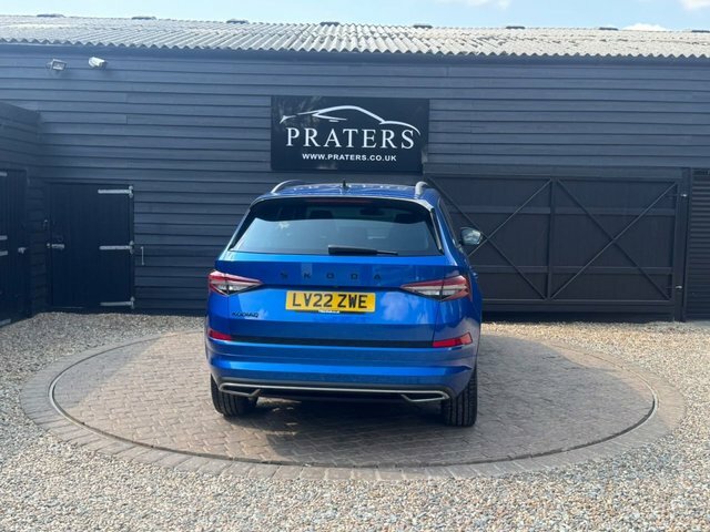 Skoda Kodiaq Tsi Act Sportline Suv Blue #3